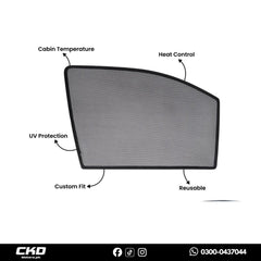 Haval H6 Facelift Premium Quality Aura Sun Shades