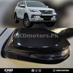 Toyota Fortuner 2017-2024 Carbon Fiber Side Mirrors Covers