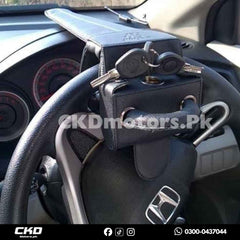 Car Leather Steering Lock Anti Theft