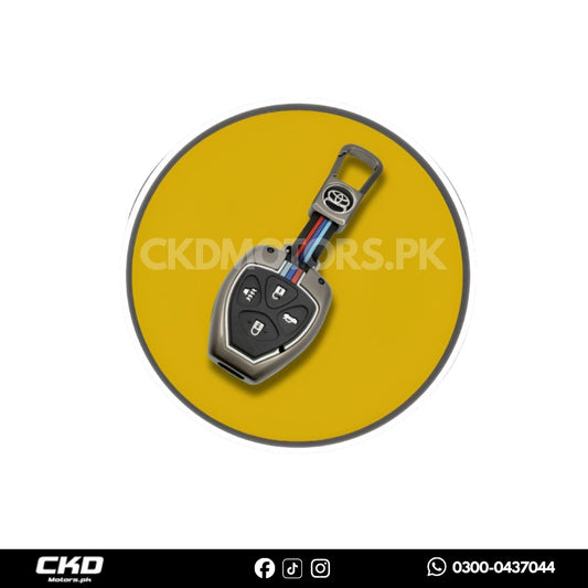 Metal Key Cover for Toyota Corolla 2009-2014
