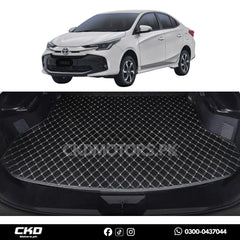 7D Trunk Mat For Toyota Yaris 2020-2025