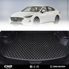 7D Trunk Mat For hyundai sonata 2021-2024