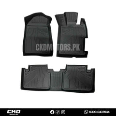 TPE Floor Mats For Honda Civic Reborn 2007-2012