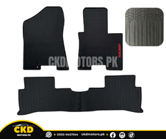 Premium Latex PVC Car Floor Mats for Hyundai Tucson 2020-2024