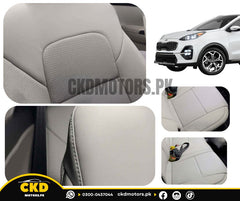 Custom Kia Sportage Seat Covers & Steering Wheel Cover (2018–2024)