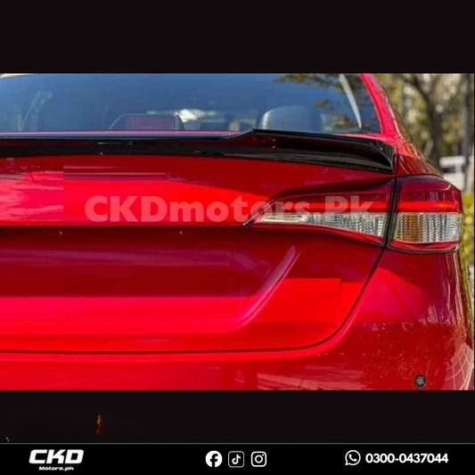 Toyota Yaris 2020-2024 Trunk Spoiler Slim Version 4