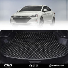 7D Trunk Mat For  Hyundai Elantra 2021-2024