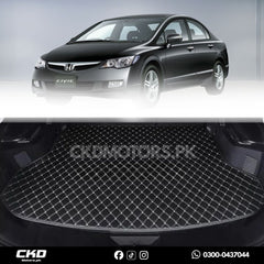 7D Trunk Mat  For Honda Civic Reborn 2007-2012
