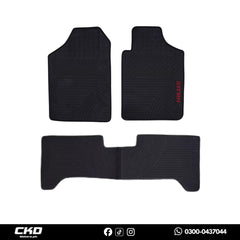 Latex Rubber Floor Mat For Toyota hilux Vigo 2006-2015