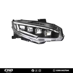 Honda Civic X NSX Style Head Lights | 2016-21