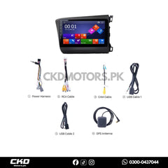 Anroid Lcd Panel For Honda Civic Rebirth 2012-2015