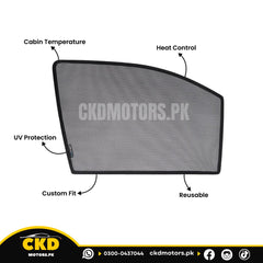 Aura Window Sun Shades For Toyota Corolla 2009-2014