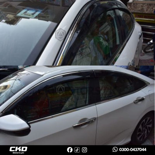 Honda Civic 2022-24 TXR without Chrome Air Press Premium Quality