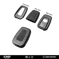 Carbon Fiber Key Cover for Toyota Corolla 2015-2025