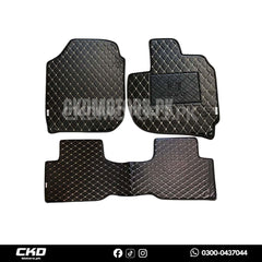 7D Car Floor Mats  for Honda City 2009-2020