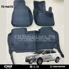 Toyota Yaris 2020-2024 7D Floor Mats