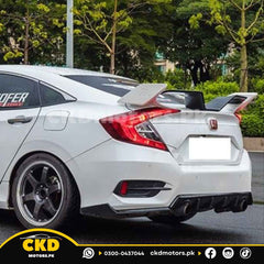 Honda Civic X Fc 450 Style Spoiler | 2016-2021