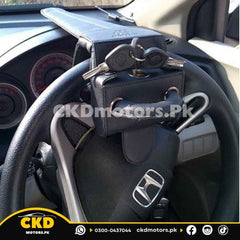 Car Leather Steering Lock Anti Theft