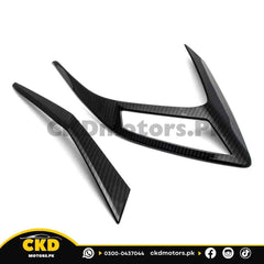 Honda Civic X 2016-21 Carbon Fiber Back Lights Trims