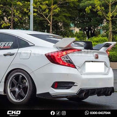 Honda Civic X Fc 450 Style Spoiler | 2016-2021