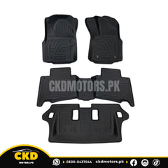 TPE Style Floor Mats with Trunk Mat for Toyota Fortuner 2012-2015