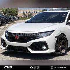 Honda Civic X 2016-21 Si Style Bumpers Version 1