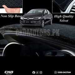 Velvet Dashboard Mat for Honda City 2022-2025