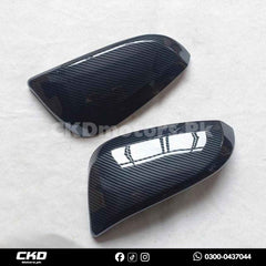 Toyota Fortuner 2017-2024 Carbon Fiber Side Mirrors Covers