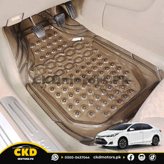 Car Universal PVC Mats Brown