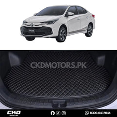 7D Trunk Mat For Toyota Yaris 2020-2025