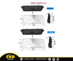 Umbrella Sun Shade Cover for Toyota Yaris 2020-2025