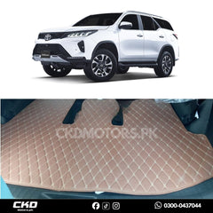 7D Trunk Mat For Toyota Fortuner 2016-2025