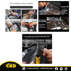 Interior PPF TPU Sheets For Toyota Prado 2009-2020