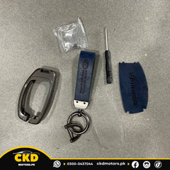 Leather Key Cover for Hyundai Elantra 2024-2025