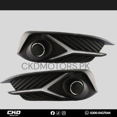 Honda Civic X Fog Lamps Sword Style DRL Cover