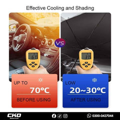 Foldable Car Umbrella Sun Shade for Honda City 2022–2025