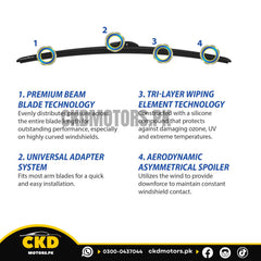 Goodyear Wiper Blades for Peugeot 2008