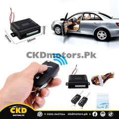 Car central locking security system without alarm