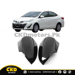 Toyota Yaris 2020-24 Carbon Fiber Side Mirror Covers