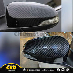 Toyota Yaris 2020-24 Carbon Fiber Side Mirror Covers