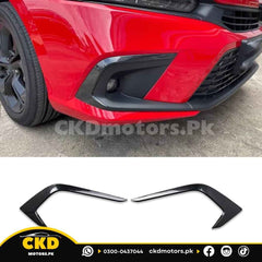 Honda Civic 2022-24 11 Gen Carbon Fiber Fog Lamp Trim