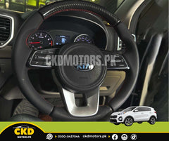 Custom Kia Sportage Seat Covers & Steering Wheel Cover (2018–2024)
