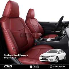 Custom Seat Cover For Honda Civic Reborn 2007-2012