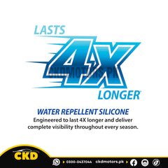 Flat Silicone Wiper Blades For Toyota Land Cruiser 2009-2025