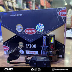 Bugatti LED HeadLight P100 | H4, H11 , 9005, 9006 | 1500W