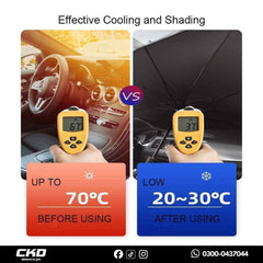 Umbrella Sun Shade Cover for Toyota Yaris 2020-2025