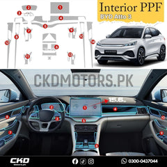 BYD ATTO 3 Interior PPF