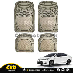 Car Universal PVC Mats Brown