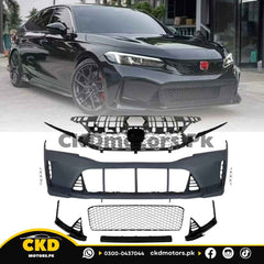 Honda Civic 11 Gen Type R Front Bumper | 2022-24