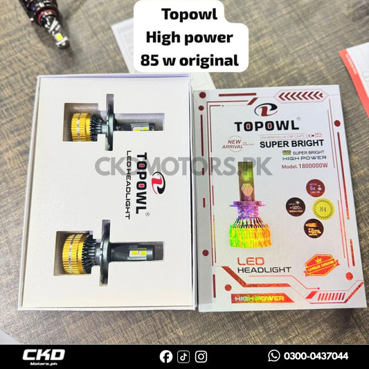 TOPOWL LED HeadLight | H4, H11 , 9005, 9006 | 85W